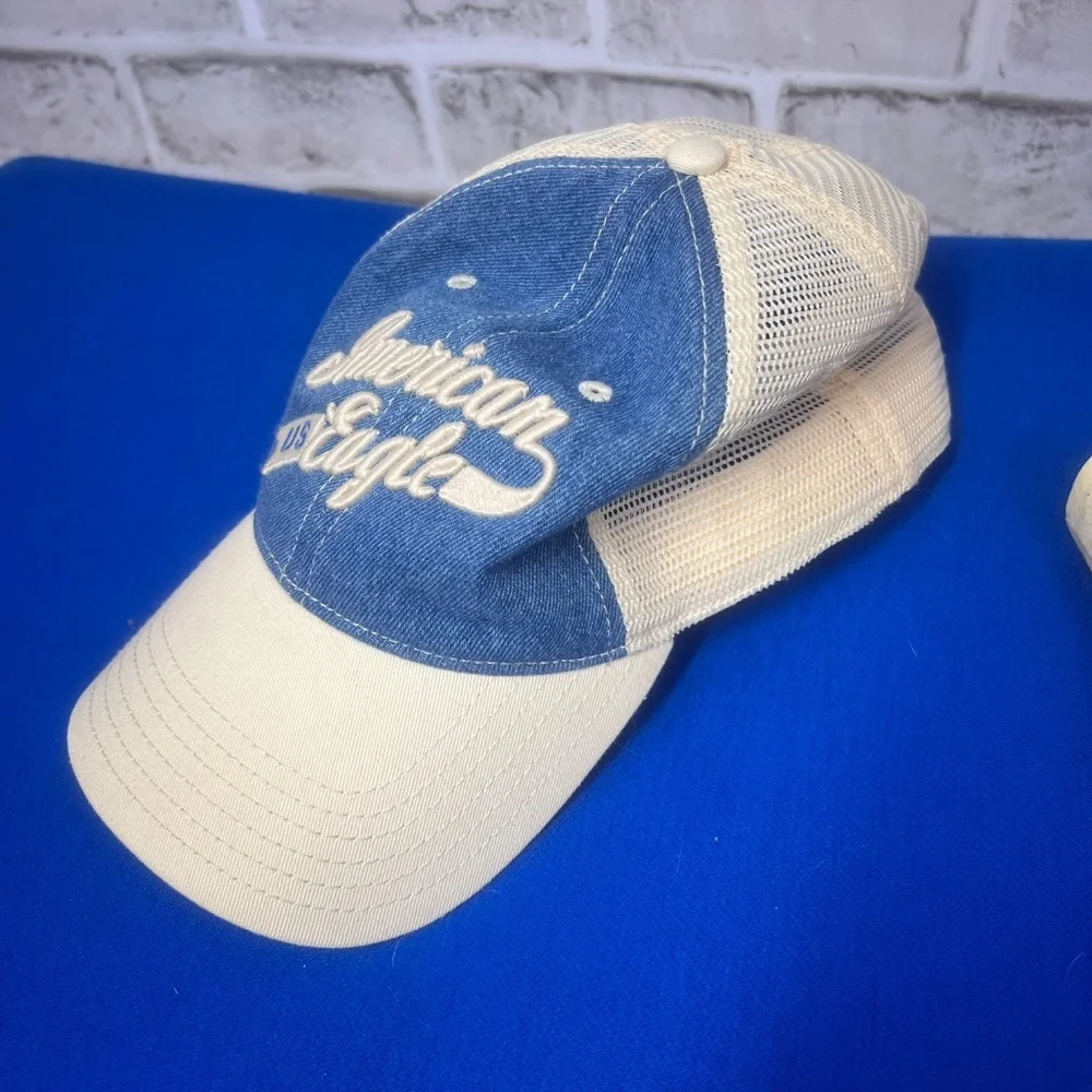 |•AMERICAN EAGLE•| AEO Mesh & Denim Baseball Cap